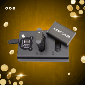 NP-BX1 Ravpower | Bộ pin sạc chính hãng